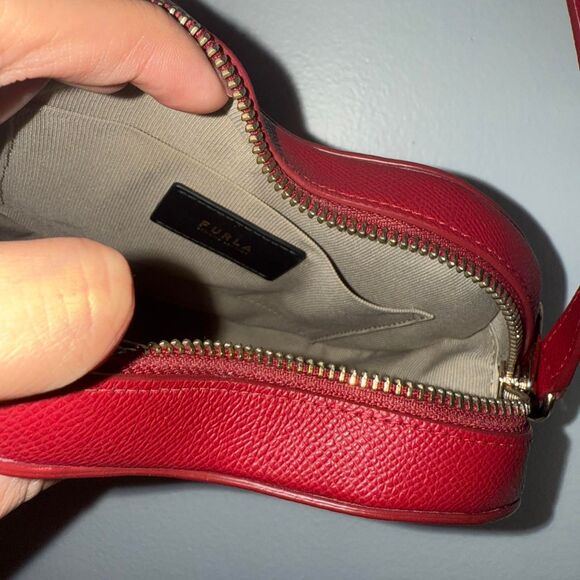 Furla Red Heart Crossbody Bag - Picture 3 of 5